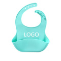 Unisex eco-friendly baby silicon bib